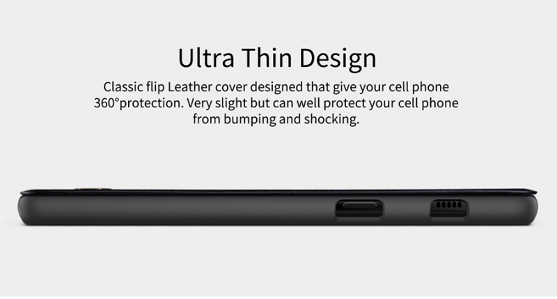 Bao Da Samsung Galaxy A8 Plus 2018 Hiệu Nillkin Qin Chính Hãng được làm bằng da và nhựa cao cấp polycarbonate khá mỏng nhưng có độ bền cao, cực kỳ sang trọng khi gắn cho chiếc điện thoại của bạn.